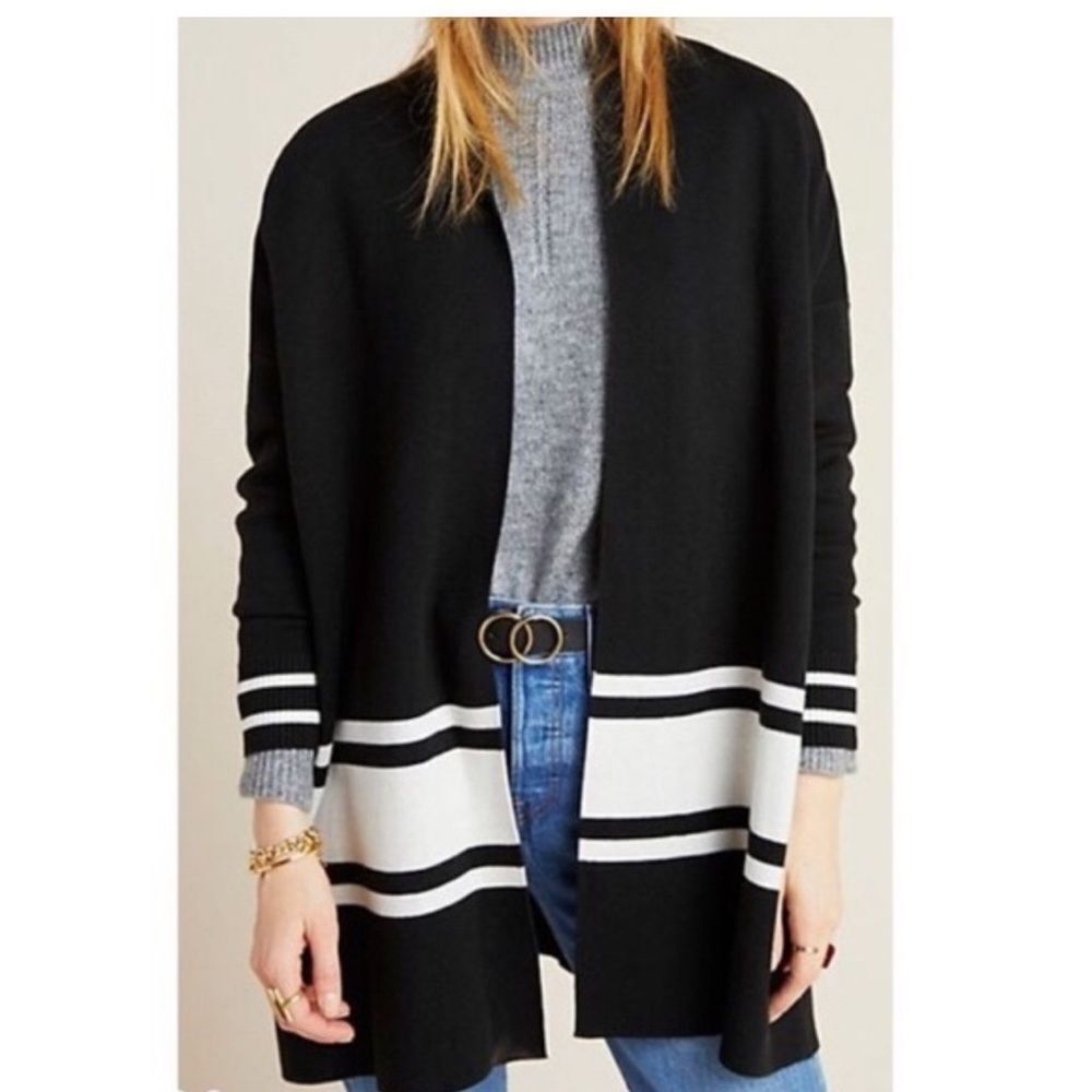Anthropologie NVLT Pippa Striped Cardigan